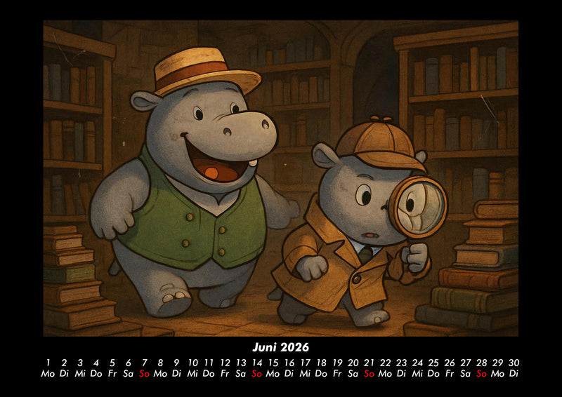 Sash & Sashito - Detektivmission durchs Jahr Fotokalender 2026 - 6