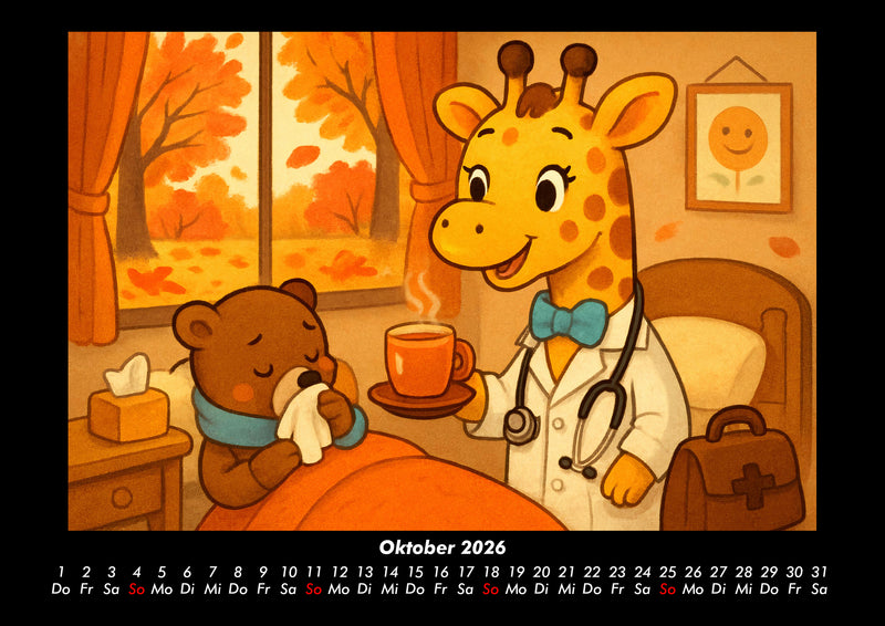 Nala entdeckt ihren Beruf als Ärztin Fotokalender 2026 - 10