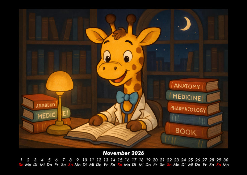 Nala entdeckt ihren Beruf als Ärztin Fotokalender 2026 - 11