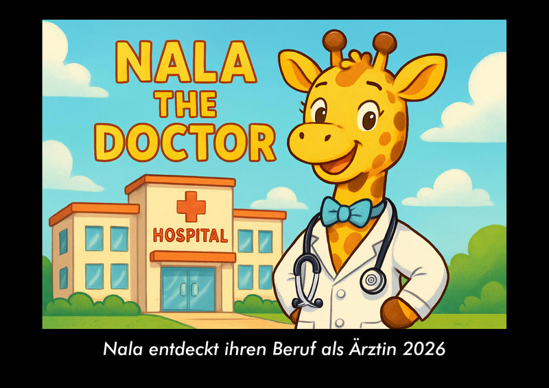 Nala entdeckt ihren Beruf als Ärztin Fotokalender 2026 - Hauptbild