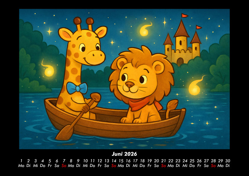 Nala & Buschi in märchenhaften Welten Fotokalender 2026 - 6