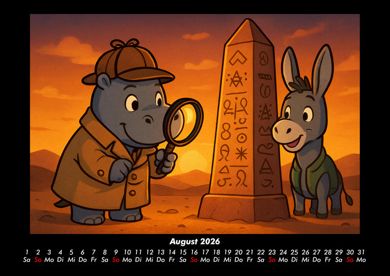 Sashito & Huf - Geheimnisvolle Mission Fotokalender 2026 - 8