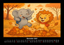 Raffi & Buschi - Ein Jahr voller Abenteuer Fotokalender 2027 - 11