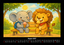 Raffi & Buschi - Ein Jahr voller Abenteuer Fotokalender 2027 - 8