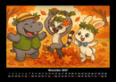 Sash, Lulu & Bouncy - Freunde fürs ganze Jahr Fotokalender 2027 - 11