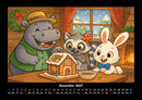 Sash, Lulu & Bouncy - Freunde fürs ganze Jahr Fotokalender 2027 - 12