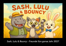 Sash, Lulu & Bouncy - Freunde fürs ganze Jahr Fotokalender 2027 - Hauptbild