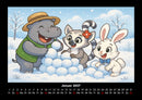 Sash, Lulu & Bouncy - Freunde fürs ganze Jahr Fotokalender 2027 - 1