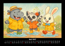 Sash, Lulu & Bouncy - Freunde fürs ganze Jahr Fotokalender 2027 - 4