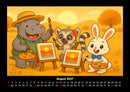 Sash, Lulu & Bouncy - Freunde fürs ganze Jahr Fotokalender 2027 - 8