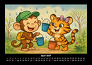 Milo & Tina - Ein Jahr voller Freundschaft Fotokalender 2027 - 4