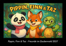 Pippin, Finn & Taz - Freunde im Zauberwald Fotokalender 2027 - Hauptbild