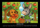 Wuff & Huf - Festliche Freundschaft Fotokalender 2027 - 9