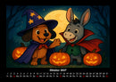 Wuff & Huf - Festliche Freundschaft Fotokalender 2027 - 10