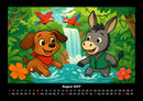 Wuff & Huf - Festliche Freundschaft Fotokalender 2027 - 8