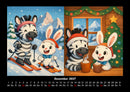 Zara & Bouncy in Italien Fotokalender 2027 - 12
