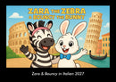 Zara & Bouncy in Italien Fotokalender 2027 - Hauptbild