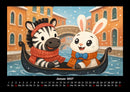 Zara & Bouncy in Italien Fotokalender 2027 - 1