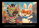 Zara & Bouncy in Italien Fotokalender 2027 - 2