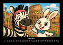 Zara & Bouncy in Italien Fotokalender 2027 - 5