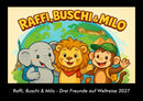 Raffi, Buschi & Milo - Drei Freunde auf Weltreise Fotokalender 2027 - Hauptbild