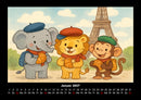 Raffi, Buschi & Milo - Drei Freunde auf Weltreise Fotokalender 2027 - 1