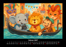 Raffi, Buschi & Milo - Drei Freunde auf Weltreise Fotokalender 2027 - 2