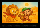 Buschi & Milo - Reise durch Afrika Fotokalender 2027 - 1