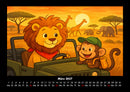 Buschi & Milo - Reise durch Afrika Fotokalender 2027 - 3