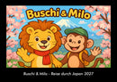Buschi & Milo - Reise durch Japan Fotokalender 2027 - Hauptbild