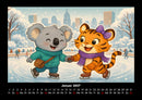 Kiki & Tina - Ein Jahr in New York Fotokalender 2027 - 1