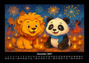 Buschi und Pippin - Abenteuer in Asien Fotokalender 2027 - 12