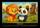 Buschi und Pippin - Reise zu den Weltwundern Fotokalender 2027 - 10