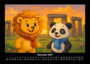 Buschi und Pippin - Reise zu den Weltwundern Fotokalender 2027 - 11