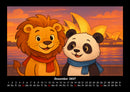 Buschi und Pippin - Reise zu den Weltwundern Fotokalender 2027 - 12