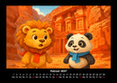 Buschi und Pippin - Reise zu den Weltwundern Fotokalender 2027 - 2