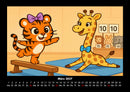 Tina & Nala bei den Olympischen Spielen Fotokalender 2027 - 3