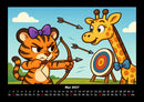 Tina & Nala bei den Olympischen Spielen Fotokalender 2027 - 5