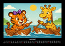Tina & Nala bei den Olympischen Spielen Fotokalender 2027 - 7