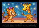 Tina & Nala bei den Olympischen Spielen Fotokalender 2027 - 8