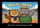 Ollie & Sash - Sportliche Abenteuer Fotokalender 2027 - Hauptbild