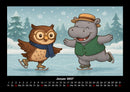 Ollie & Sash - Sportliche Abenteuer Fotokalender 2027 - 1