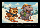 Ollie & Sash - Sportliche Abenteuer Fotokalender 2027 - 2