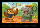 Ollie & Sash - Sportliche Abenteuer Fotokalender 2027 - 3