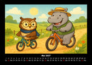 Ollie & Sash - Sportliche Abenteuer Fotokalender 2027 - 5