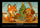 Finn & Wuff auf Kreuzfahrt Fotokalender 2027 - 12