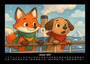 Finn & Wuff auf Kreuzfahrt Fotokalender 2027 - 1