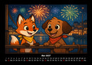 Finn & Wuff auf Kreuzfahrt Fotokalender 2027 - 5