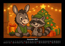 Huf & Rocco Abenteuer durchs Jahr Fotokalender 2027 - 12