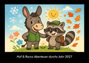 Huf & Rocco Abenteuer durchs Jahr Fotokalender 2027 - Hauptbild